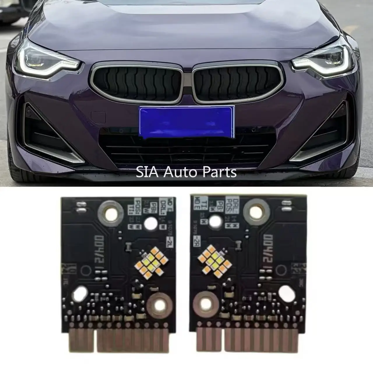 For 2022 2023 BMW 2 series M2 LCI G42 G87 M240i White LED Board Chip Headlight Daytime Running Light Turn Signal PCB Module
For 2022 2023 BMW 2 series M2 LCI G42 G87 M240i White LED Board Chip Headlight Daytime Running Light Turn Signal PCB Module