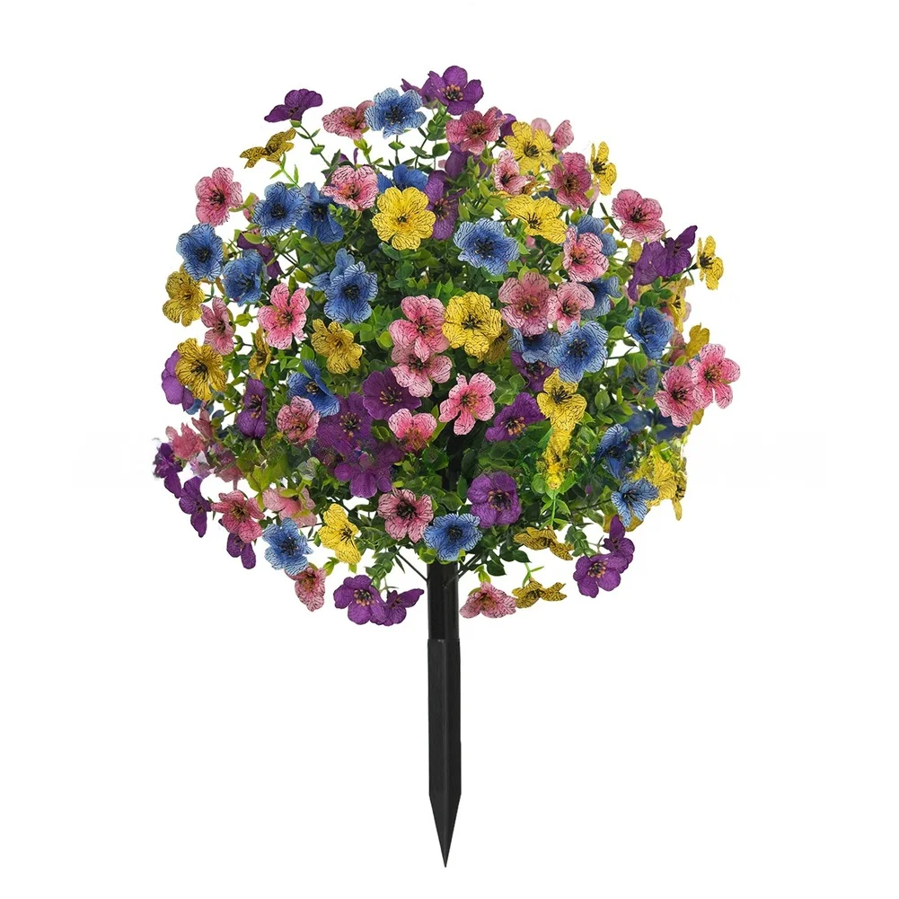 Violet Artificial Eucalyptus Topiary with Ground Stake for Outdoor Garden Decor UV Protected Silk Flower Mixed Color
Violet Artificial Eucalyptus Topiary with Ground Stake for Outdoor Garden Decor UV Protected Silk Flower Mixed Color