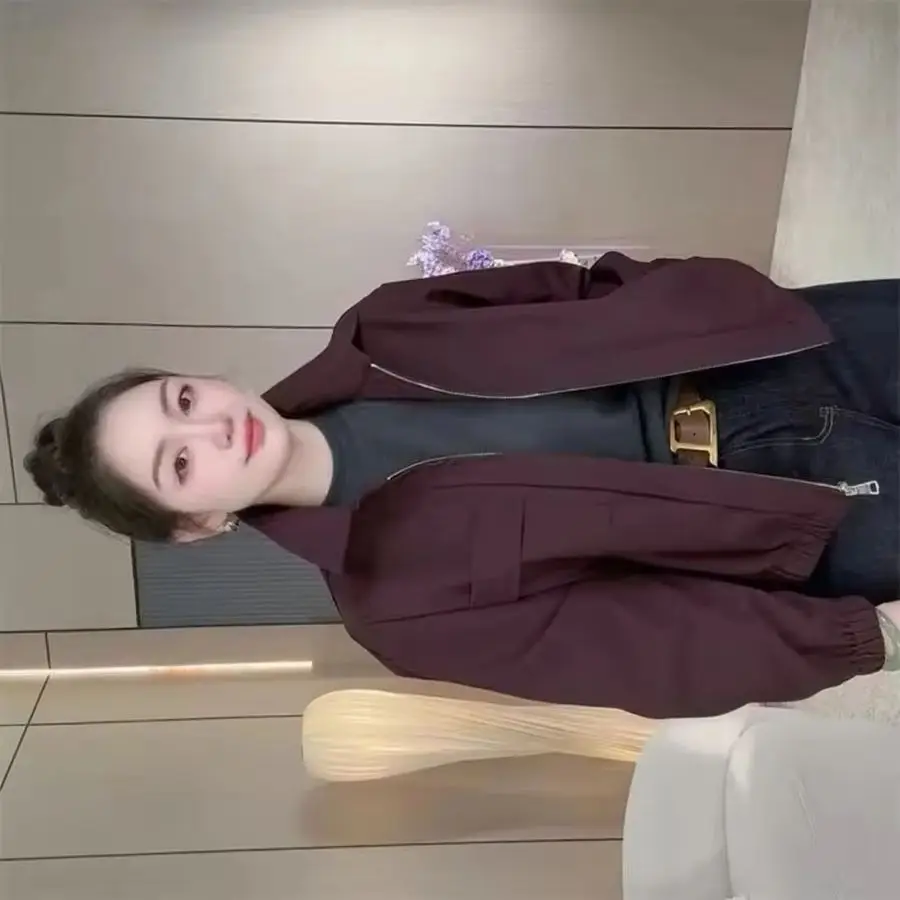 Spring Autumn 2026 New Casual Jacket Women's Fashion Short long sleeve Outwear Loose Versatile Overwear Female Coat Top
Spring Autumn 2026 New Casual Jacket Women's Fashion Short long sleeve Outwear Loose Versatile Overwear Female Coat Top