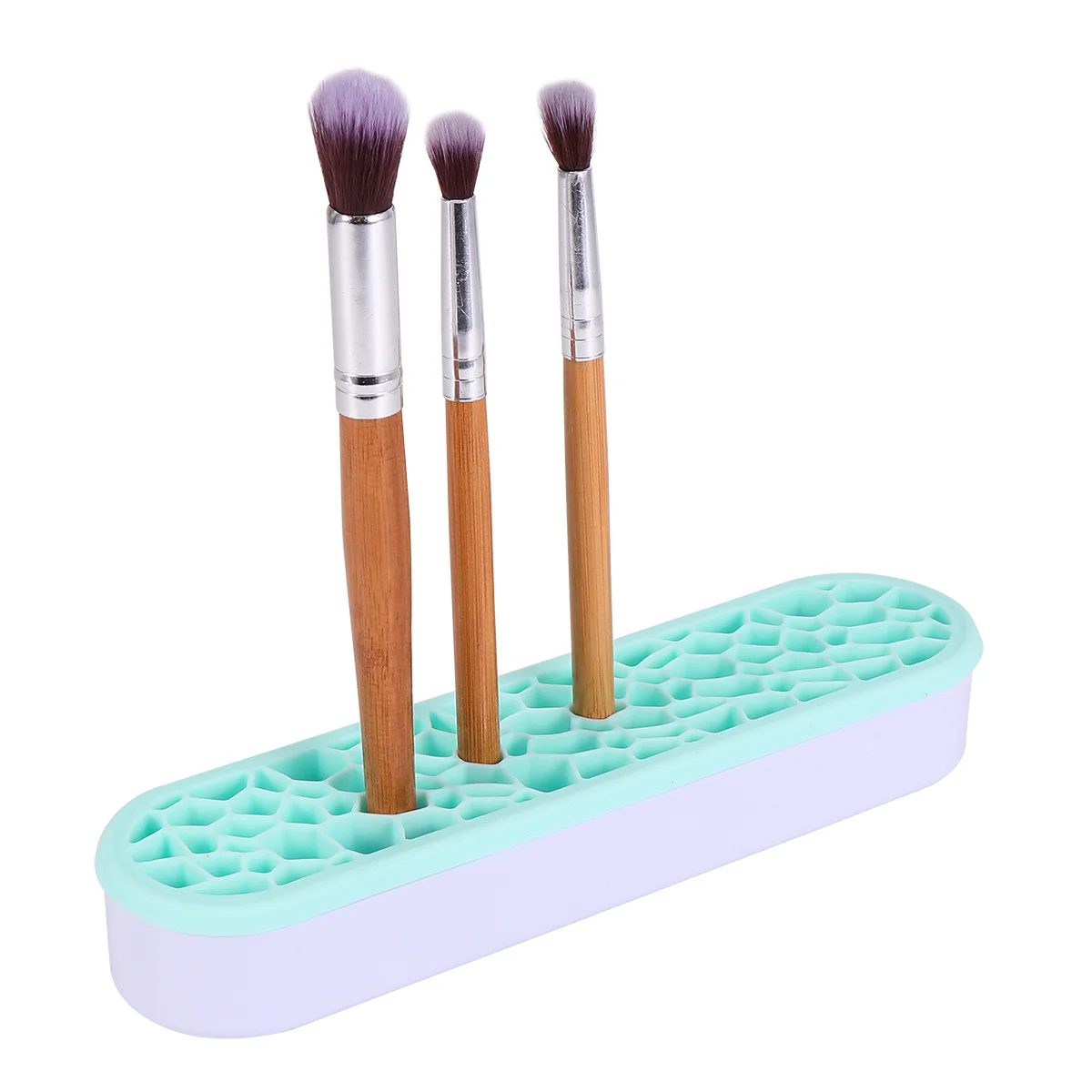 Makeup Brush Organizer Box High-Quality Silicone Scratch-Resistant Lightweight Brush Holder For Travel Home Green
Makeup Brush Organizer Box High-Quality Silicone Scratch-Resistant Lightweight Brush Holder For Travel Home Green