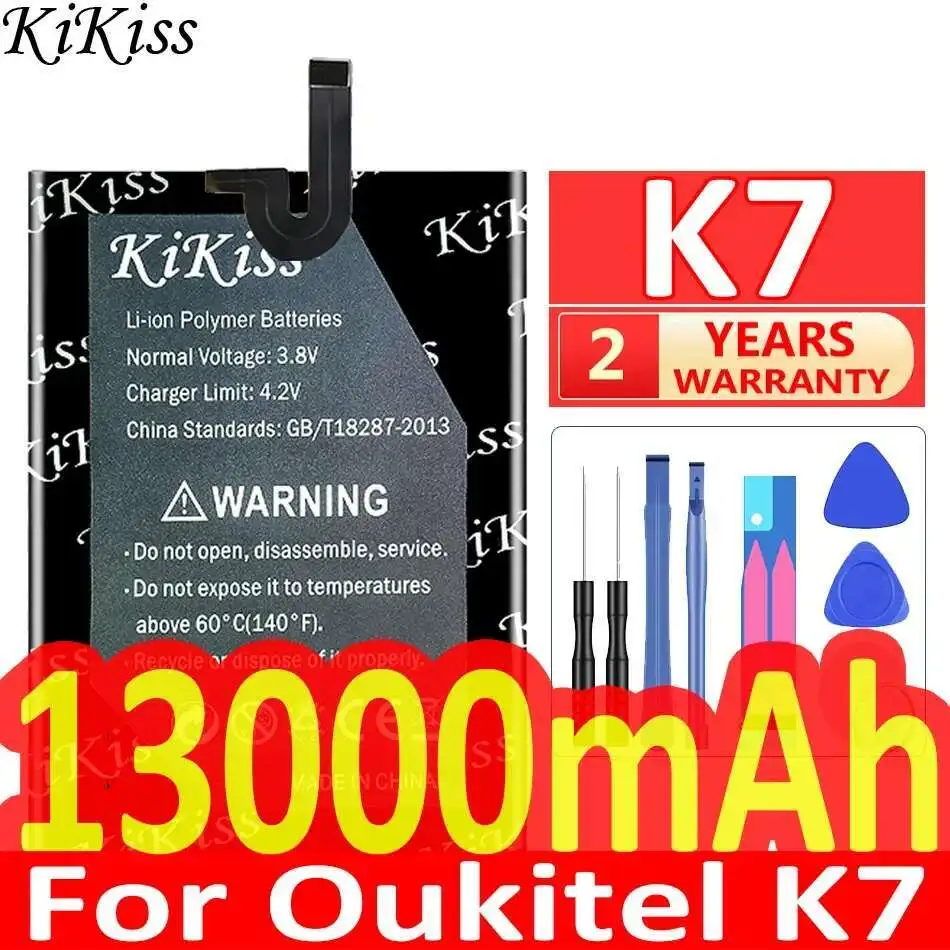 For Oukitel K7 Long-Lasting Performance Mobile Phone Battery Fast Charging 13000Mah
For Oukitel K7 Long-Lasting Performance Mobile Phone Battery Fast Charging 13000Mah