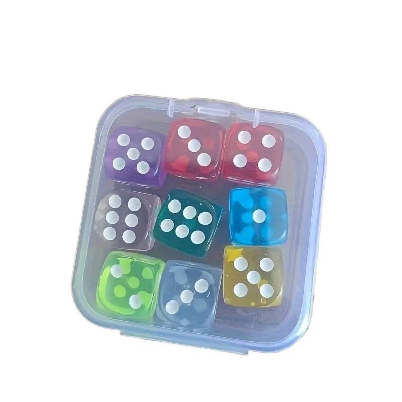 Durable Color Dice Set Vibrant Assorted Colors with Transparent Storage Box Perfect for Math Games Gaming Enthusiasts Adult Part
Durable Color Dice Set Vibrant Assorted Colors with Transparent Storage Box Perfect for Math Games Gaming Enthusiasts Adult Part