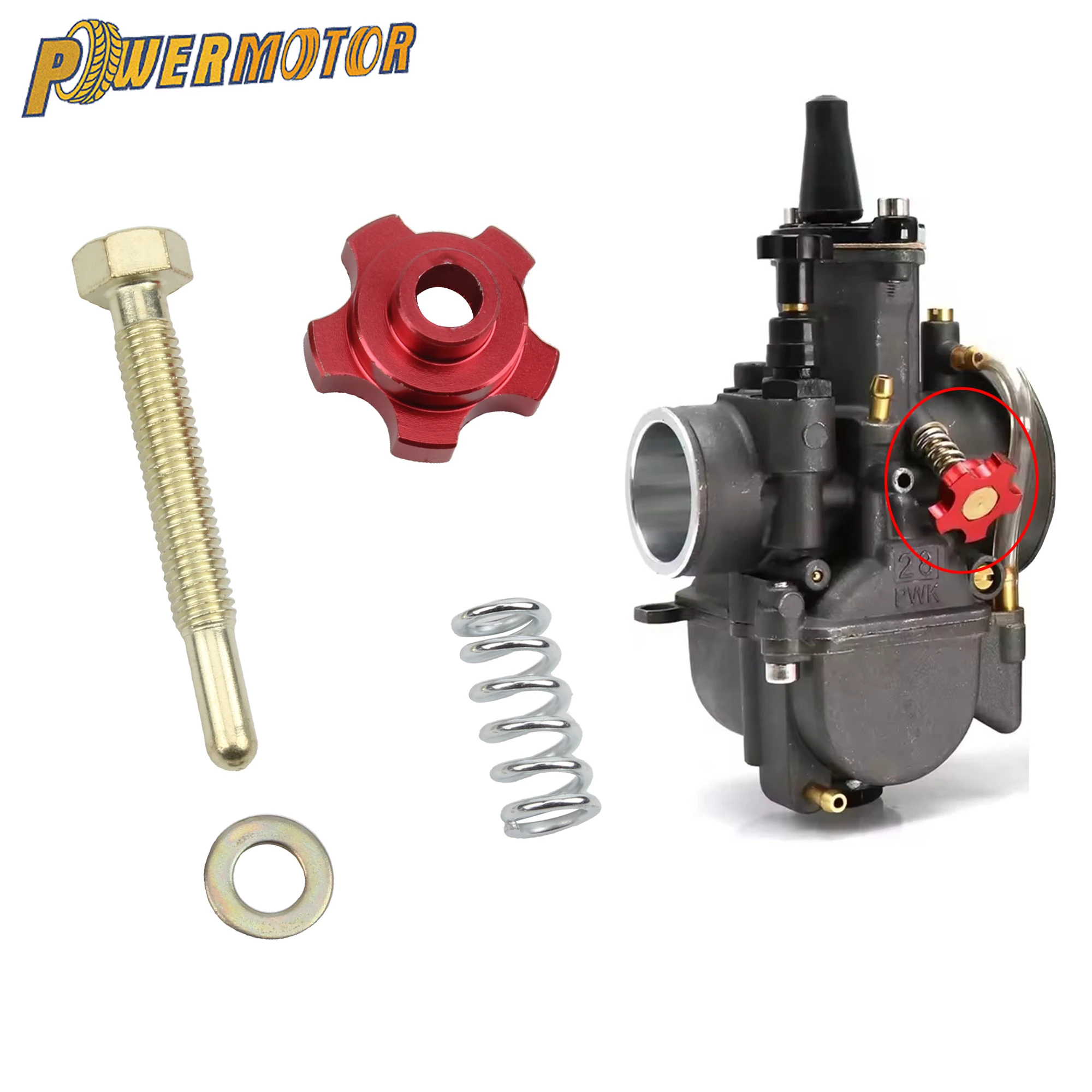 For PWK Motorcycle Carburetor Idle Speed Adjuster Screw CNC Aluminum Air Fuel Mixture Screw Kit Racing Carb Replacement Parts
For PWK Motorcycle Carburetor Idle Speed Adjuster Screw CNC Aluminum Air Fuel Mixture Screw Kit Racing Carb Replacement Parts