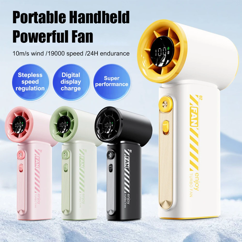 Portable Handheld Turbo Fan 100 Wind Speeds Adjustable Mini Personal Fan Battery Operated Electric Eyelash Fan
Portable Handheld Turbo Fan 100 Wind Speeds Adjustable Mini Personal Fan Battery Operated Electric Eyelash Fan