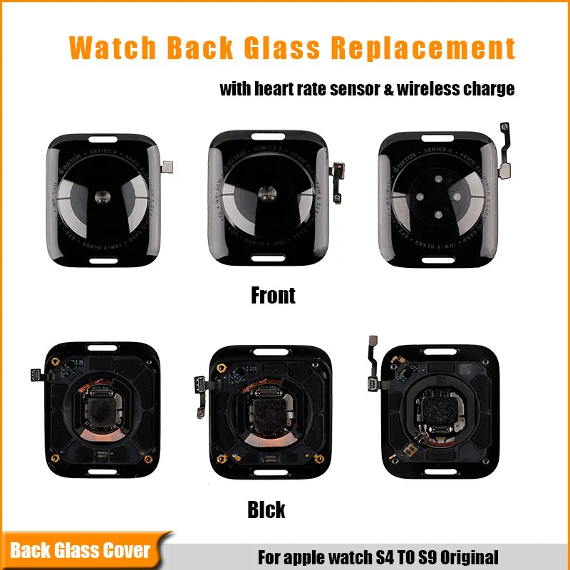 Original Back Glass Cover with Wireless Charging For Apple Watch Series 4 5 6 SE 7 8 9 40 41 44 45MM GPS/LTE replacement Parts
Original Back Glass Cover with Wireless Charging For Apple Watch Series 4 5 6 SE 7 8 9 40 41 44 45MM GPS/LTE replacement Parts