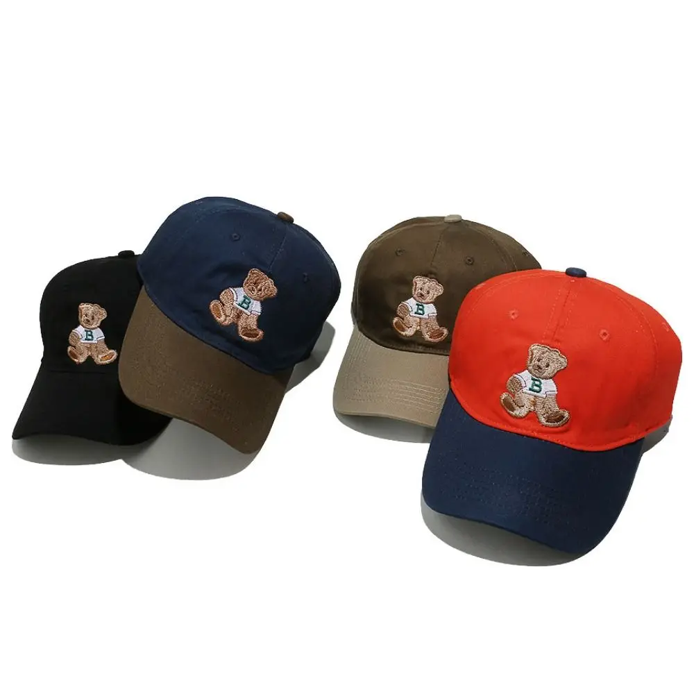 Cute Embroidered Bear Baseball Hat Cotton Wide Brim Travel Sunshade Hat Adjustable Breathable Outdoor Sport Hat
Cute Embroidered Bear Baseball Hat Cotton Wide Brim Travel Sunshade Hat Adjustable Breathable Outdoor Sport Hat