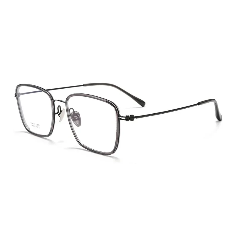 Ultra-light Flexible Optical Prescription Glasses Retro Big Face Pure Titanium Eyegalsses Titanium Fashion Frame 2801U
Ultra-light Flexible Optical Prescription Glasses Retro Big Face Pure Titanium Eyegalsses Titanium Fashion Frame 2801U