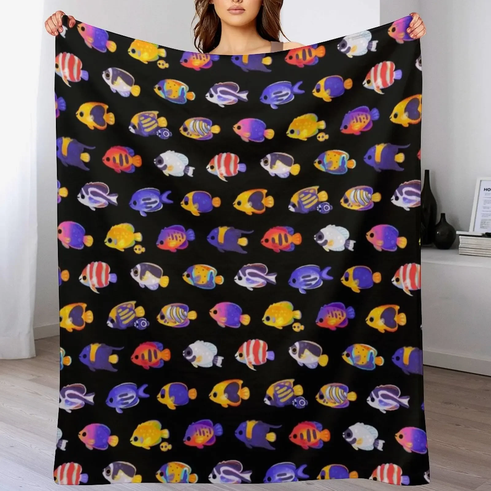Angelfish! (marine) - name ver. Throw Blanket Sofas christmas gifts Picnic Thin Blankets
Angelfish! (marine) - name ver. Throw Blanket Sofas christmas gifts Picnic Thin Blankets