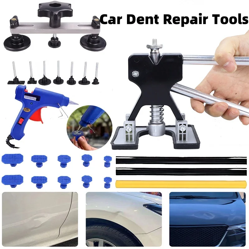 Car Dent Puller Paintless Suction Cup Lifter Kit - Auto Body Dent Removal Tool for Hail Damage & Workshops
Car Dent Puller Paintless Suction Cup Lifter Kit - Auto Body Dent Removal Tool for Hail Damage & Workshops