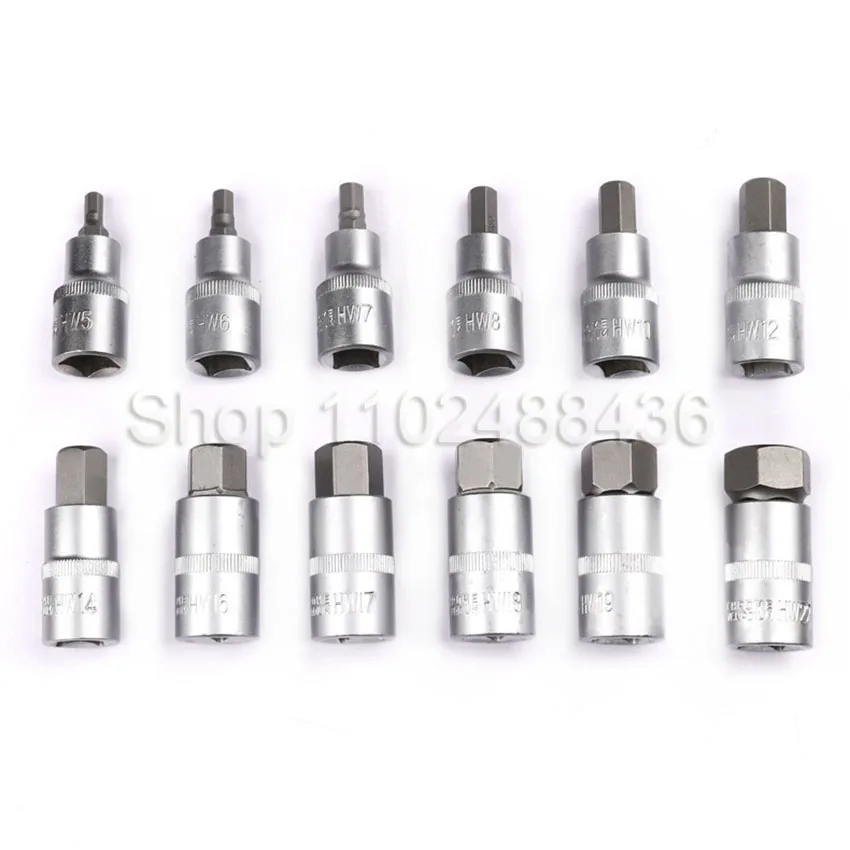 12 шт., набор шестигранных головок с приводом 1/2 дюйма H5 H6 H7 H8 H10 H12 H14 H16 H17 H18 H19 H22, набор головок, ручные инструменты
12 шт., набор шестигранных головок с приводом 1/2 дюйма H5 H6 H7 H8 H10 H12 H14 H16 H17 H18 H19 H22, набор головок, ручные инструменты