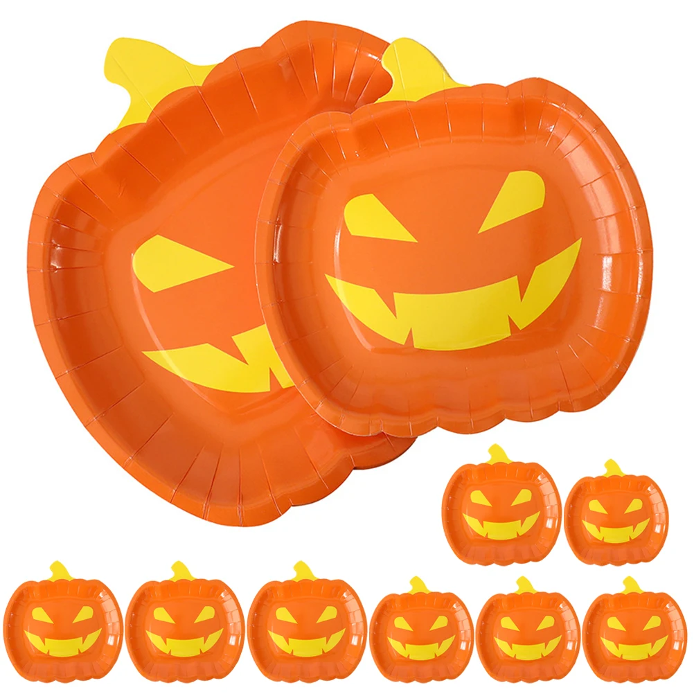 20pcs Pumpkin Shaped Grimace Plates Disposable Halloween Party Supplies Dessert Cake Decor Unique Design Fine Materials Rich
20pcs Pumpkin Shaped Grimace Plates Disposable Halloween Party Supplies Dessert Cake Decor Unique Design Fine Materials Rich