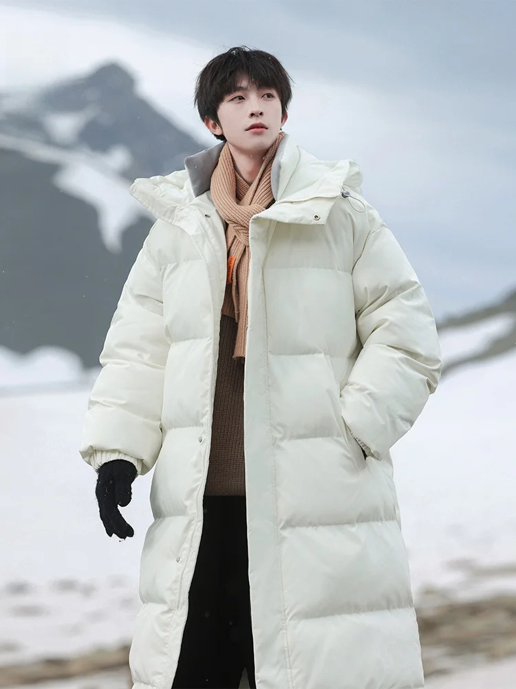 Rampo Long Thiened Cotton Jaet Men's Winter Warmth Anti-Cold Outerwear Youth ular Daily Wear Polyester Filling Coat
Rampo Long Thiened Cotton Jaet Men's Winter Warmth Anti-Cold Outerwear Youth ular Daily Wear Polyester Filling Coat