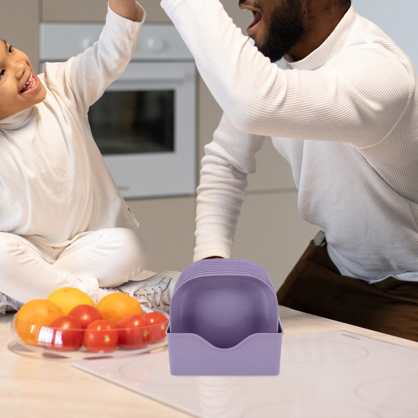 1 set 1 Set Snack Serving Plate Dessert Tray Food Display Fruit Dish Household Kitchen Supplies Reusable
1 set 1 Set Snack Serving Plate Dessert Tray Food Display Fruit Dish Household Kitchen Supplies Reusable