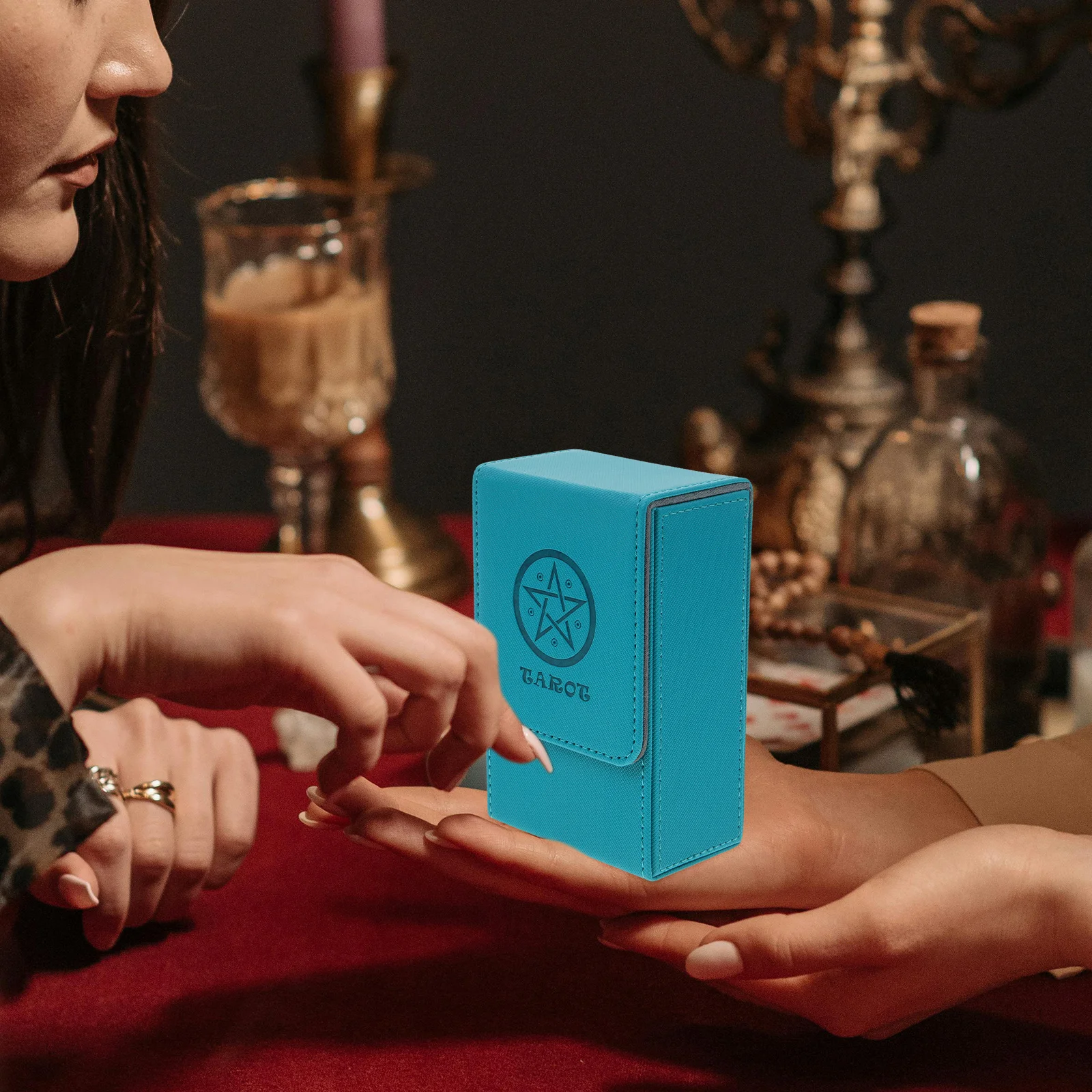 Premium Pu Tarot Card Box Magnetic Lid Portable Organizer For Envelopes Postcards Cards Container Case Holder Tarot Storage Box
Premium Pu Tarot Card Box Magnetic Lid Portable Organizer For Envelopes Postcards Cards Container Case Holder Tarot Storage Box