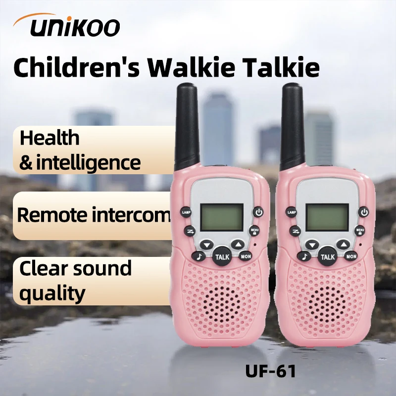 UNIKOO UF61 2pcs Wireless Handheld Kids Walkie Talkie Education Parent-child Interaction Indoor And Outdoor Puzzle Toys
UNIKOO UF61 2pcs Wireless Handheld Kids Walkie Talkie Education Parent-child Interaction Indoor And Outdoor Puzzle Toys