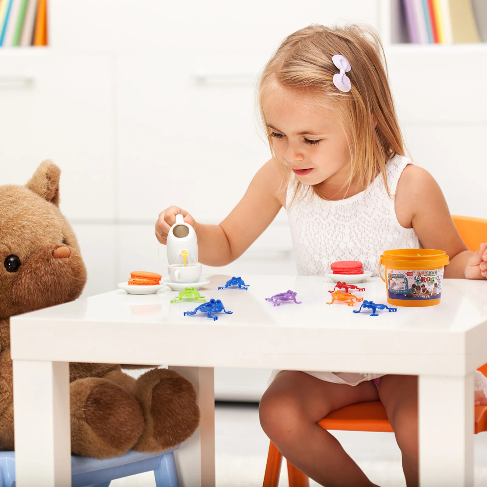 Набор из 24 мини-лягушек для прыжков и игр на кончиках пальцев, развивающие игрушки для детей на день рождения, прыгающие лягушки
Набор из 24 мини-лягушек для прыжков и игр на кончиках пальцев, развивающие игрушки для детей на день рождения, прыгающие лягушки