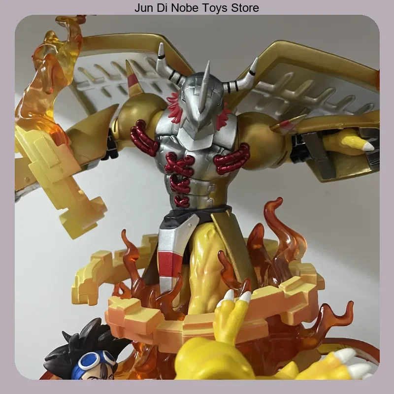 Коллекционная статуэтка WarGreymon, Taichi и Agumon из Digimon Adventure, 32 см, аниме-декор для рабочего стола, подарок для фанатов
Коллекционная статуэтка WarGreymon, Taichi и Agumon из Digimon Adventure, 32 см, аниме-декор для рабочего стола, подарок для фанатов