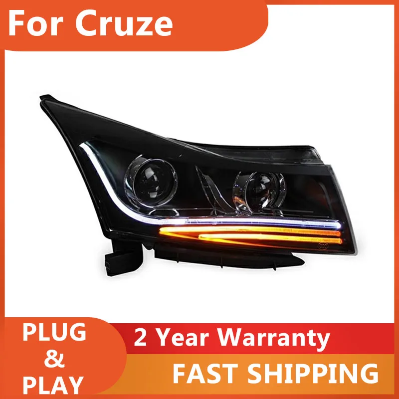 KOWELL Car Styling for Chevrolet Cruze Headlights 2009-2015 Cruze A8 Head Light DRL Turn Signal Low High Beam Projector Lens
KOWELL Car Styling for Chevrolet Cruze Headlights 2009-2015 Cruze A8 Head Light DRL Turn Signal Low High Beam Projector Lens