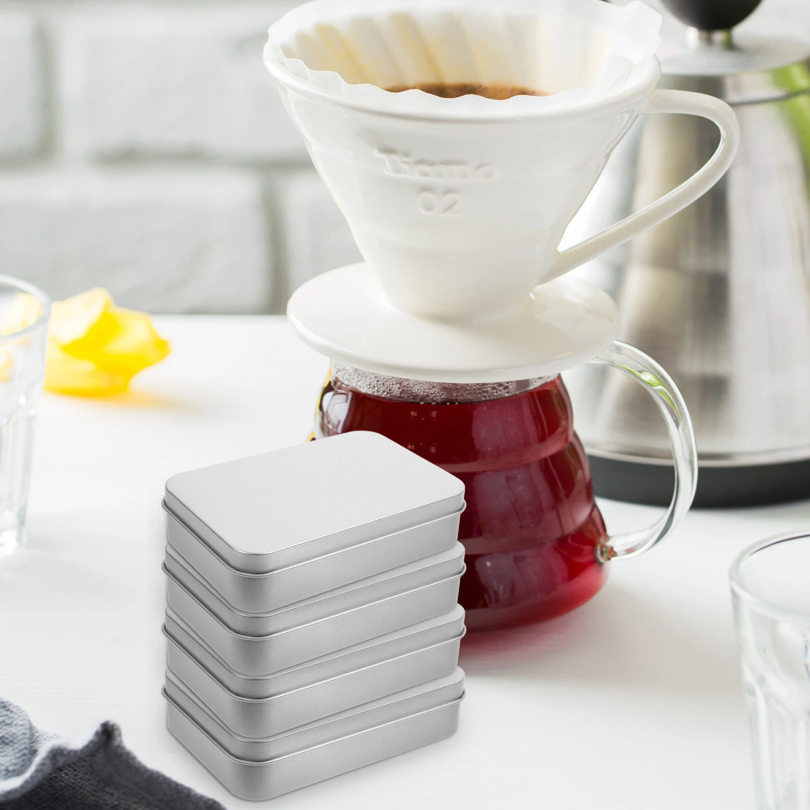 4pcs Gift Tinplate Box High-Quality For Candy Usb Storage Sealed Dust-Proof Organizing Container Party
4pcs Gift Tinplate Box High-Quality For Candy Usb Storage Sealed Dust-Proof Organizing Container Party