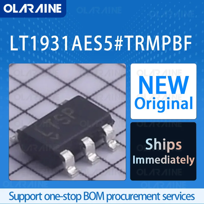 1/5/10PCS LT1931AES5#TRMPBF SOT-23-5 original ic chip Switching regulators RoHS Voltage 34 V Current 1 A 1 Output
1/5/10PCS LT1931AES5#TRMPBF SOT-23-5 original ic chip Switching regulators RoHS Voltage 34 V Current 1 A 1 Output