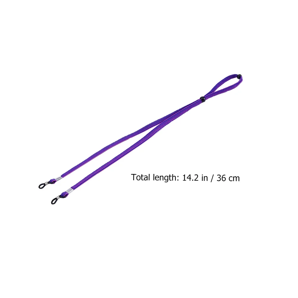 Elastic Non Skid Glasses Cord Adjustable Eyeglass Chain Sports Fiber Rope Durable Wear Resistant Lanyard For Sunglasses
Elastic Non Skid Glasses Cord Adjustable Eyeglass Chain Sports Fiber Rope Durable Wear Resistant Lanyard For Sunglasses