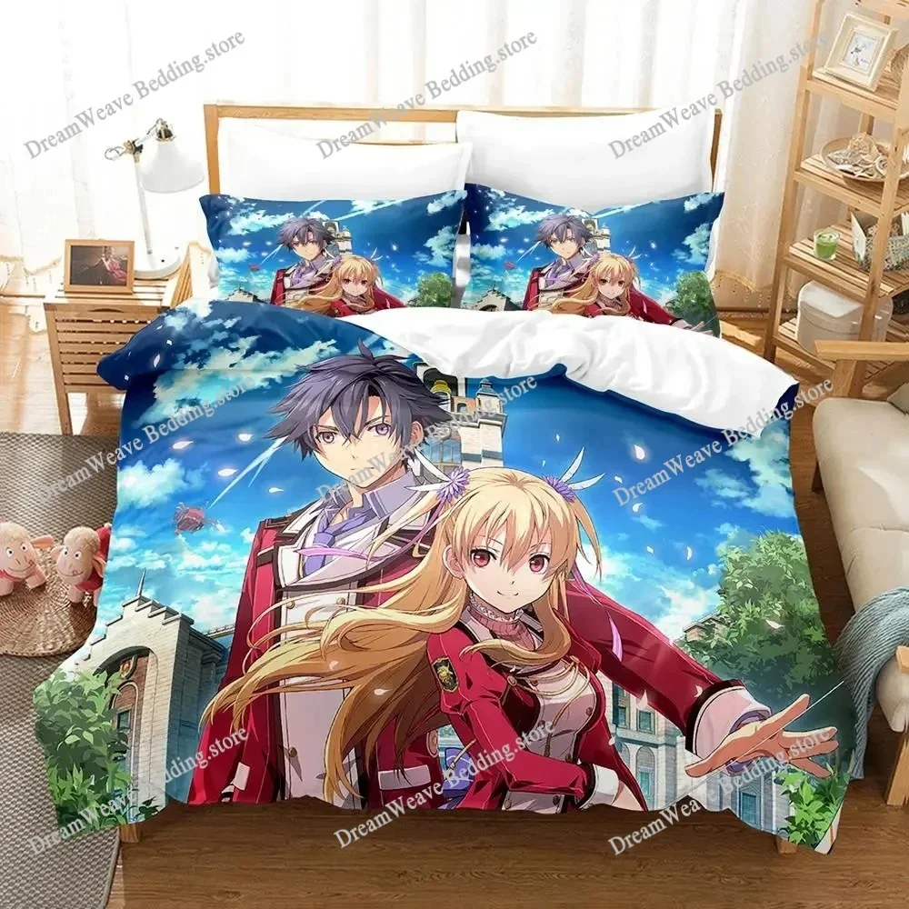 Anime Legend of Heroes Bedding Set Duvet Cover Bed Set Quilt Cover Pillowcase Comforter King Queen Size Boys Adult Bedding Set96
Anime Legend of Heroes Bedding Set Duvet Cover Bed Set Quilt Cover Pillowcase Comforter King Queen Size Boys Adult Bedding Set96
