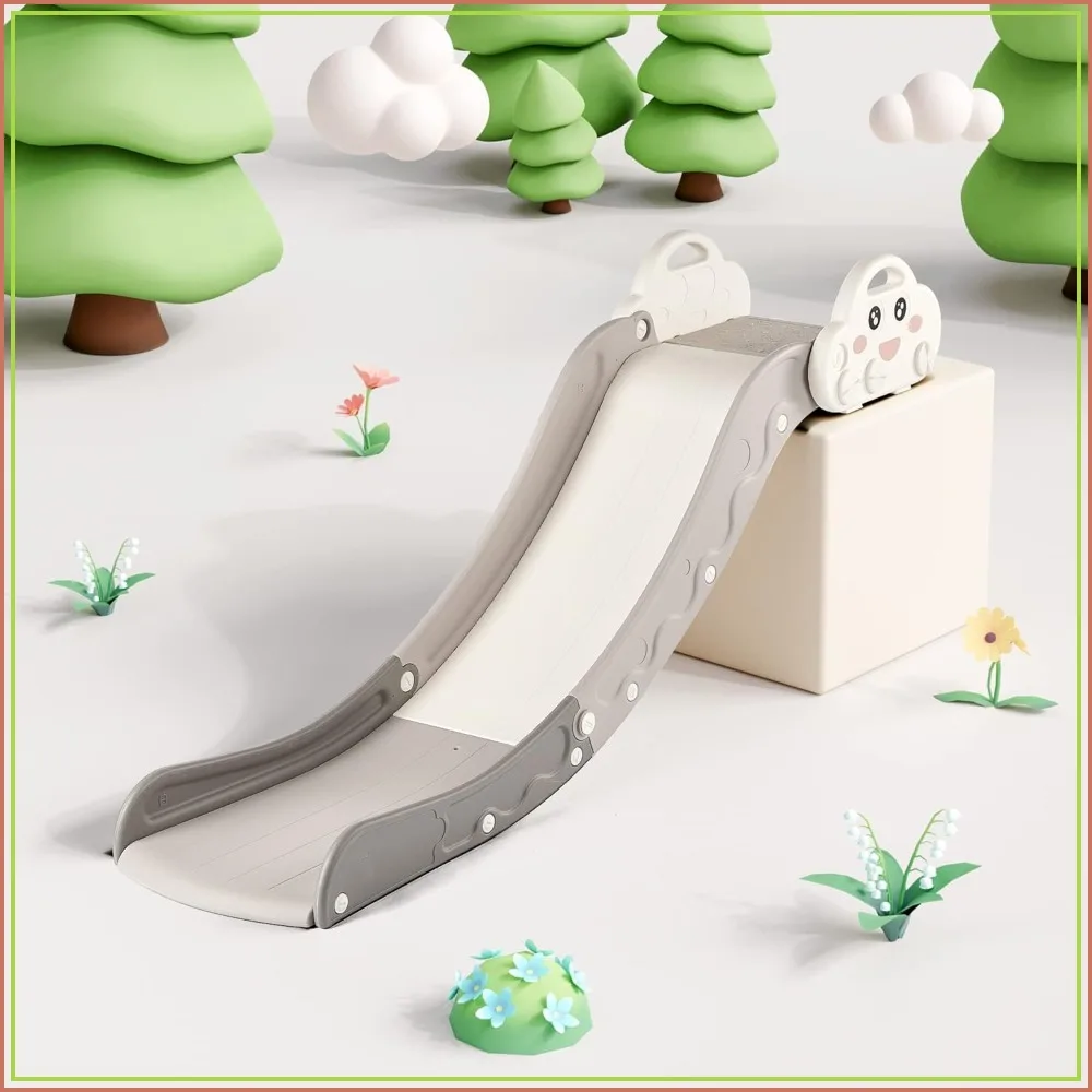 Indoor Baby Couch Slide for Toddler 1-3, Sofa Slide Add-on for Nugget Playgrounds, Secure Base Guardrail, Gentle Slope, Cloud Design
Indoor Baby Couch Slide for Toddler 1-3, Sofa Slide Add-on for Nugget Playgrounds, Secure Base Guardrail, Gentle Slope, Cloud Design