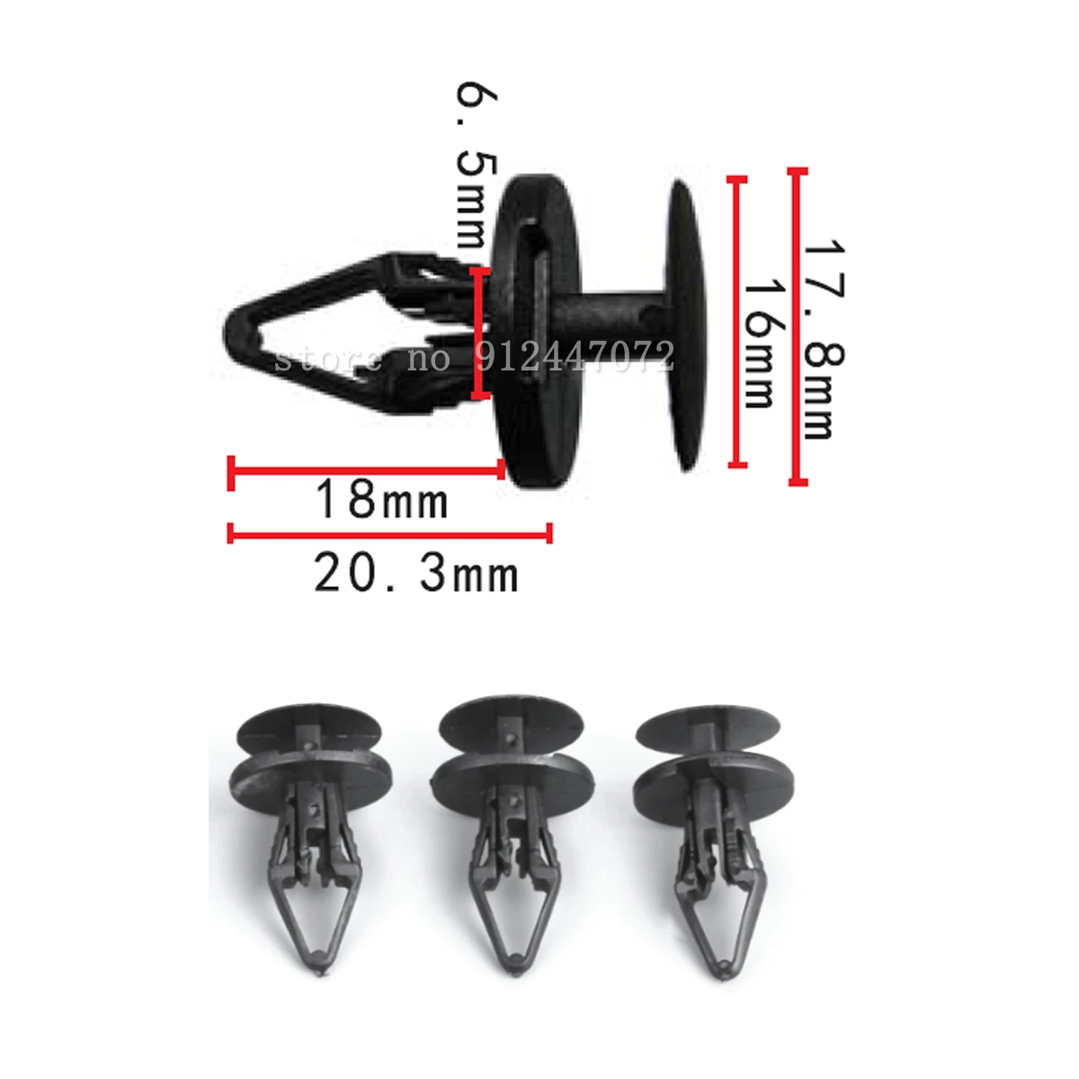 50/100/500x OEM Trim Bumper Wheel Arch Lining clips for Ford Opel GM Chrysler W713610S300 06508863AA 06508863-AA 11589289
50/100/500x OEM Trim Bumper Wheel Arch Lining clips for Ford Opel GM Chrysler W713610S300 06508863AA 06508863-AA 11589289