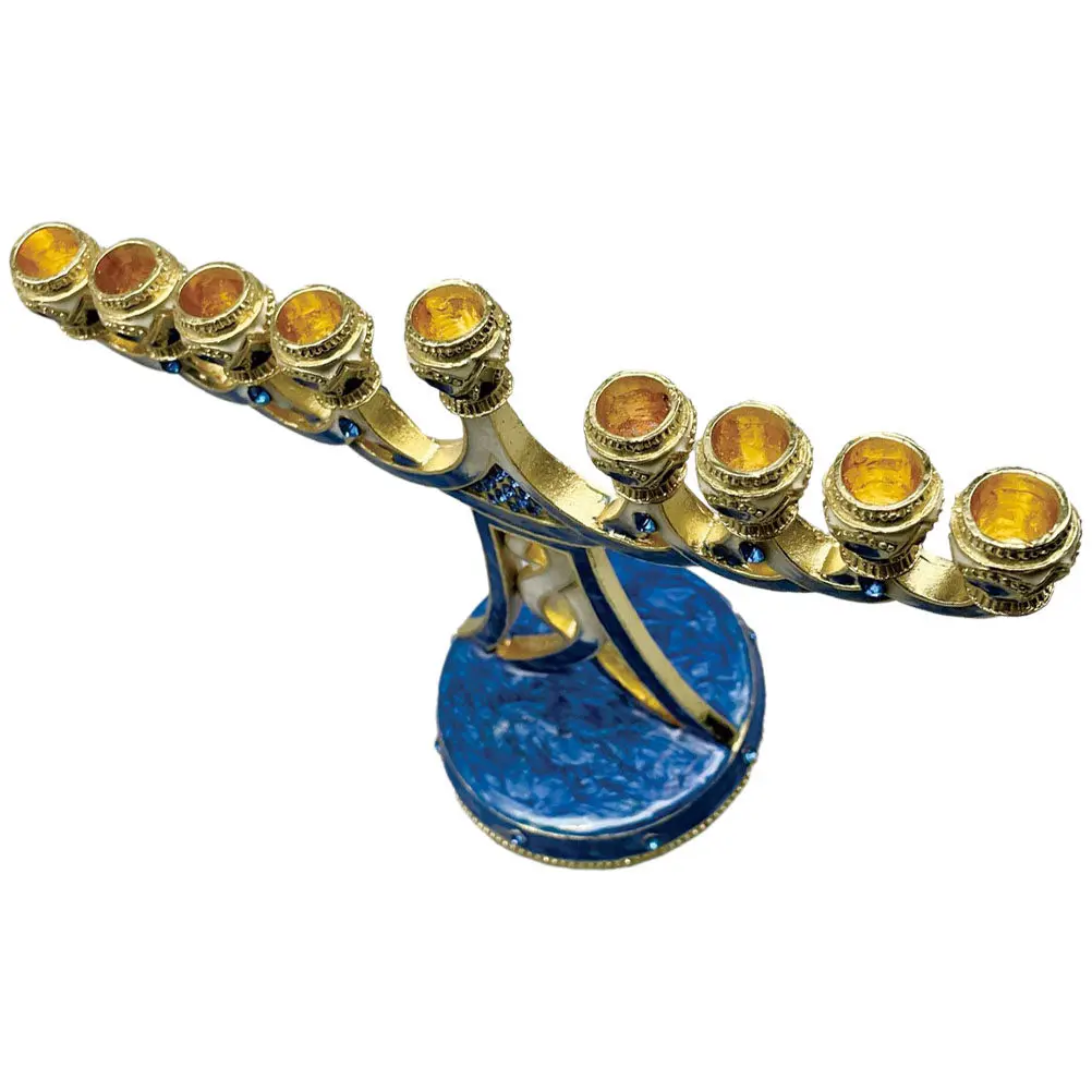 Branch Hanukkah Menorah Metal Holder Sturdy Decorative Stand for Festival Home Desktop Decoration
Branch Hanukkah Menorah Metal Holder Sturdy Decorative Stand for Festival Home Desktop Decoration