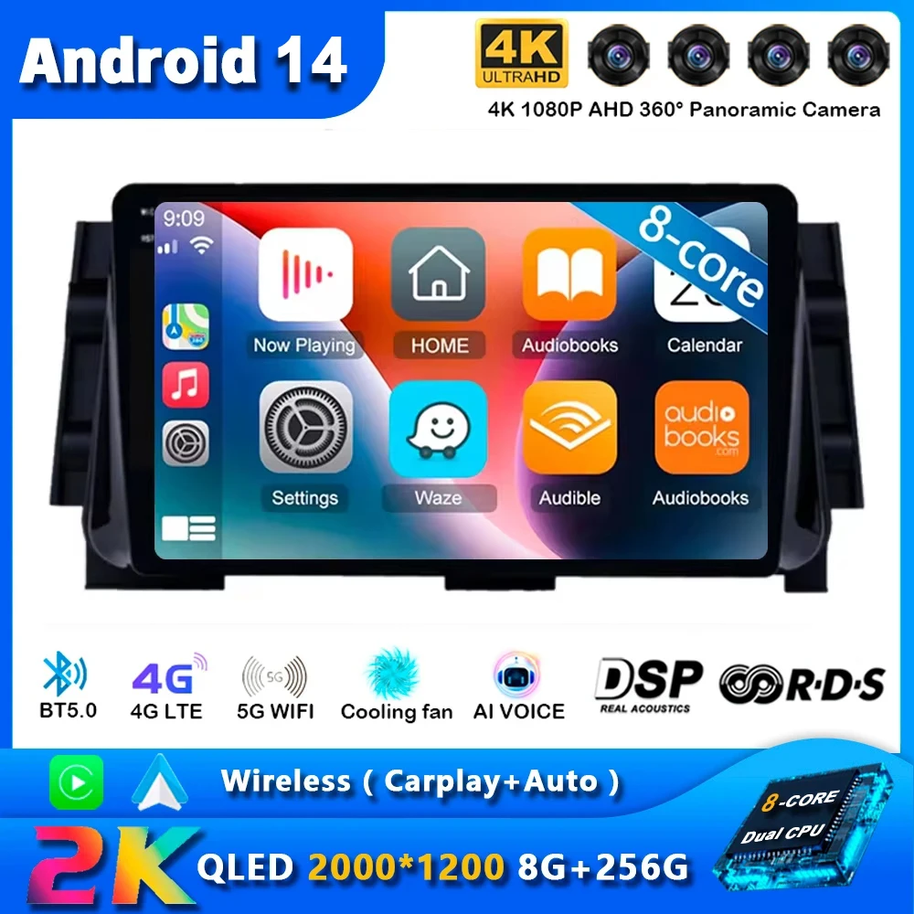 Android 14 Carplay Car Radio For NISSAN MICRA KICKS 2017-2019 Navigation GPS Multimedia Player stereo wifi+4G 360 Camera BT
Android 14 Carplay Car Radio For NISSAN MICRA KICKS 2017-2019 Navigation GPS Multimedia Player stereo wifi+4G 360 Camera BT