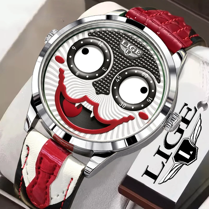 LIGE Mens Watches Top Brand Luxury Waterproof Joker Watch Men Fashion Creative Leather Quartz Wrist Watch For Men Reloj Hombre
LIGE Mens Watches Top Brand Luxury Waterproof Joker Watch Men Fashion Creative Leather Quartz Wrist Watch For Men Reloj Hombre