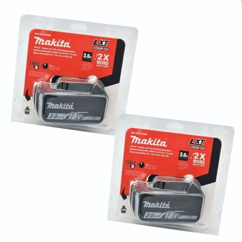 Makita 18V 6Ah 6000mAh Rechargeable Lithium Battery BL1860 BL1850B BL1840 BL1830B High Capacity Power Tool Battery
Makita 18V 6Ah 6000mAh Rechargeable Lithium Battery BL1860 BL1850B BL1840 BL1830B High Capacity Power Tool Battery