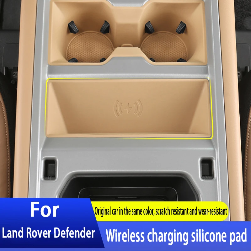 For Land Rover Defender 90 110 130 L663 2025 Car Central Wireless Charging Silicone Non-Slip protective Pad interior accessories
For Land Rover Defender 90 110 130 L663 2025 Car Central Wireless Charging Silicone Non-Slip protective Pad interior accessories