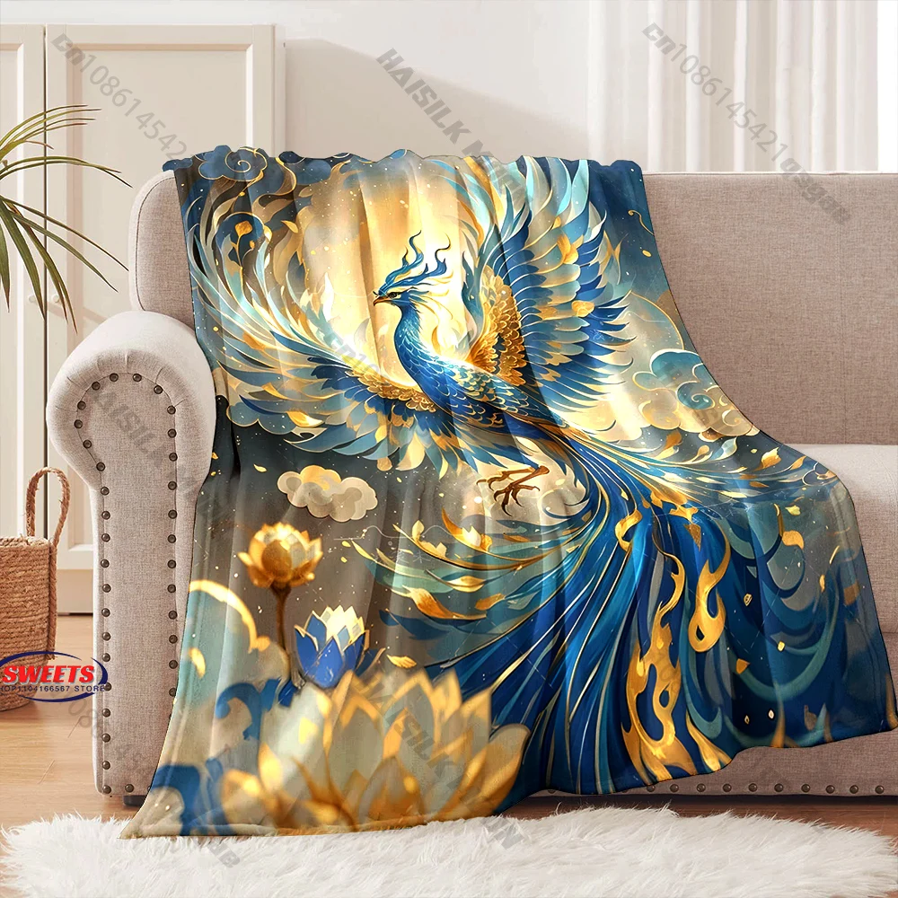 Phoenix Design Cozy Blanket Multiple sizes kid's and adults' bedroom living room sofa decor blanket, Exquisite gift
Phoenix Design Cozy Blanket Multiple sizes kid's and adults' bedroom living room sofa decor blanket, Exquisite gift