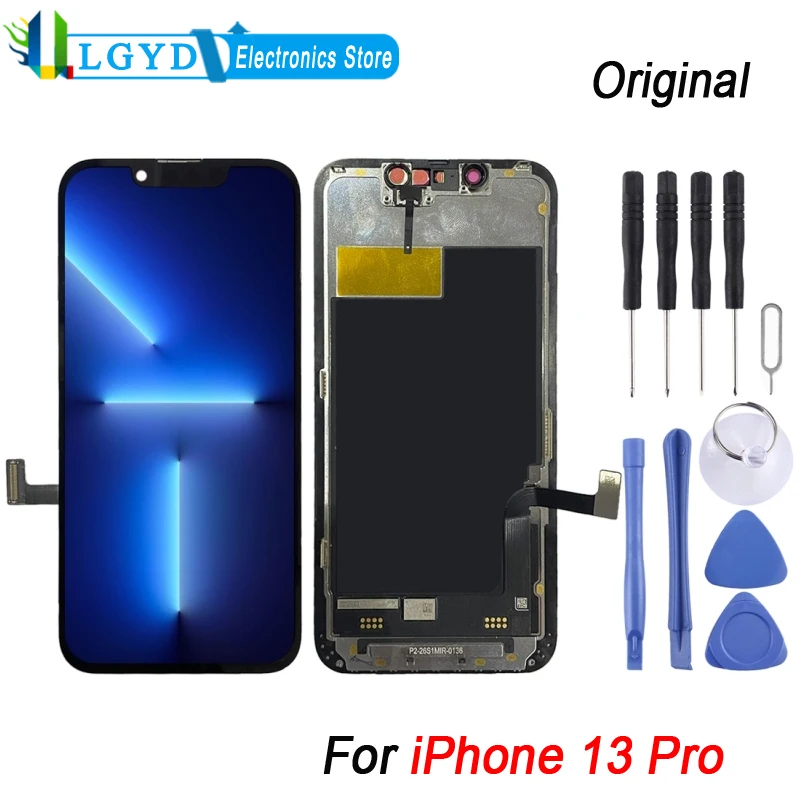 For iPhone 13 Pro LCD Screen Display with Digitizer Full Assembly Replacement Part
For iPhone 13 Pro LCD Screen Display with Digitizer Full Assembly Replacement Part