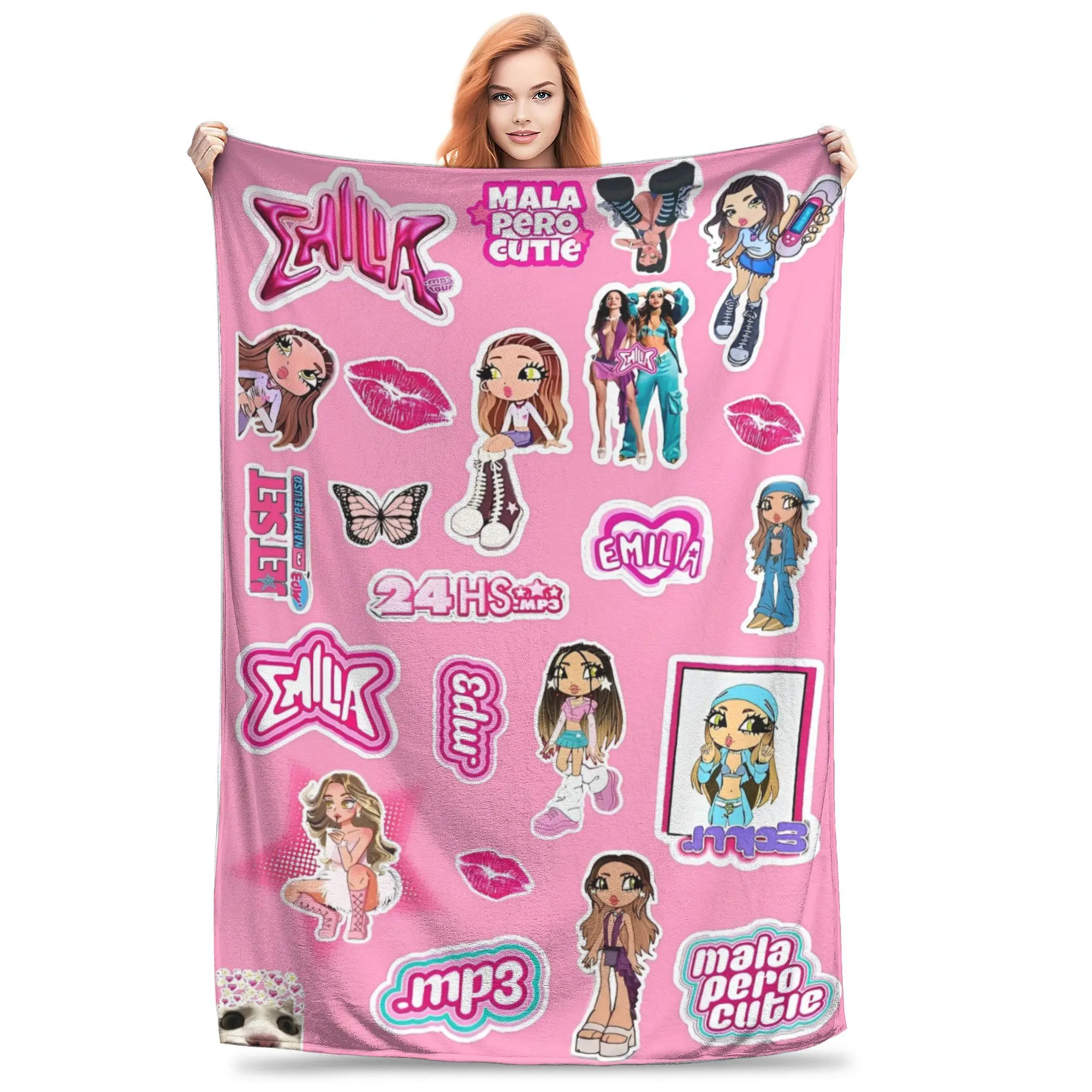 Emilia Mernes mp3 Blankets Lightweight Thin Fleece Healing Present Throw Blankets Plush Thin Quilt
Emilia Mernes mp3 Blankets Lightweight Thin Fleece Healing Present Throw Blankets Plush Thin Quilt