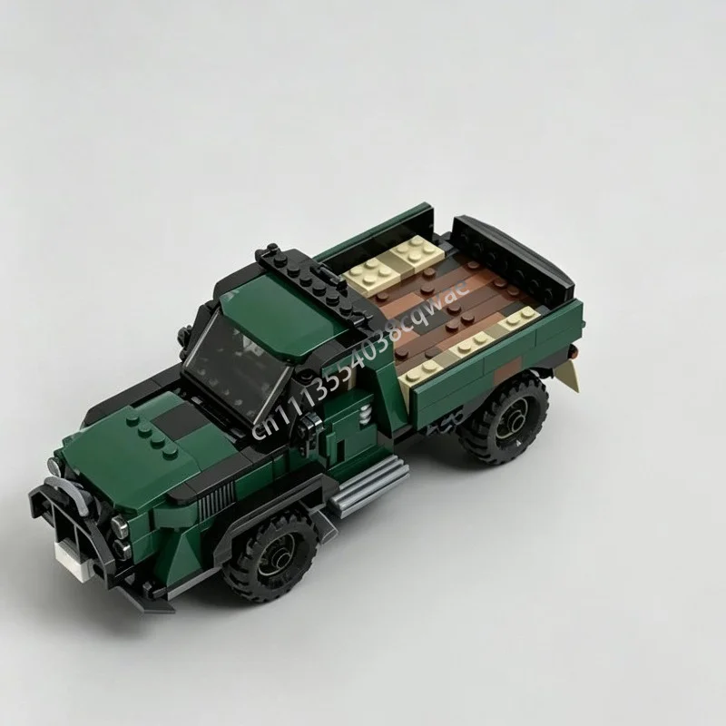 453PCS Deluxe Superduty Truck Camouflage Green MOC Custom Puzzle DIY Assembly Building Blocks Vehicle Model Toy Collectible Gift
453PCS Deluxe Superduty Truck Camouflage Green MOC Custom Puzzle DIY Assembly Building Blocks Vehicle Model Toy Collectible Gift