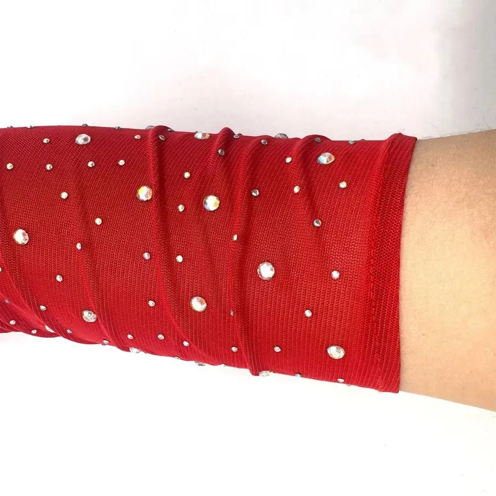 Fashionable Shiny Rhinestone Mesh Gloves 42cm Mesh Fingerless Gloves Breathable Elasticity Glitter Long Gloves Cosplay
Fashionable Shiny Rhinestone Mesh Gloves 42cm Mesh Fingerless Gloves Breathable Elasticity Glitter Long Gloves Cosplay