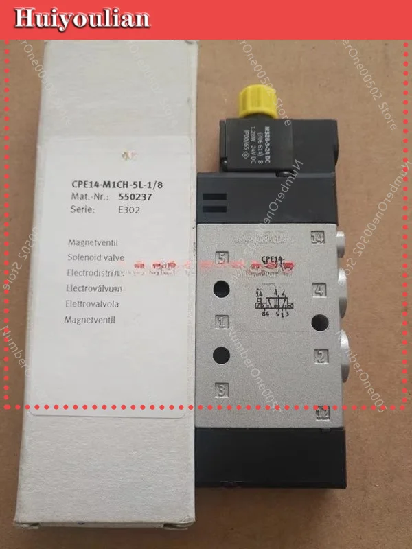 Solenoid Valve CPE14-M1CH-5L-1/8 550237 -011
Solenoid Valve CPE14-M1CH-5L-1/8 550237 -011