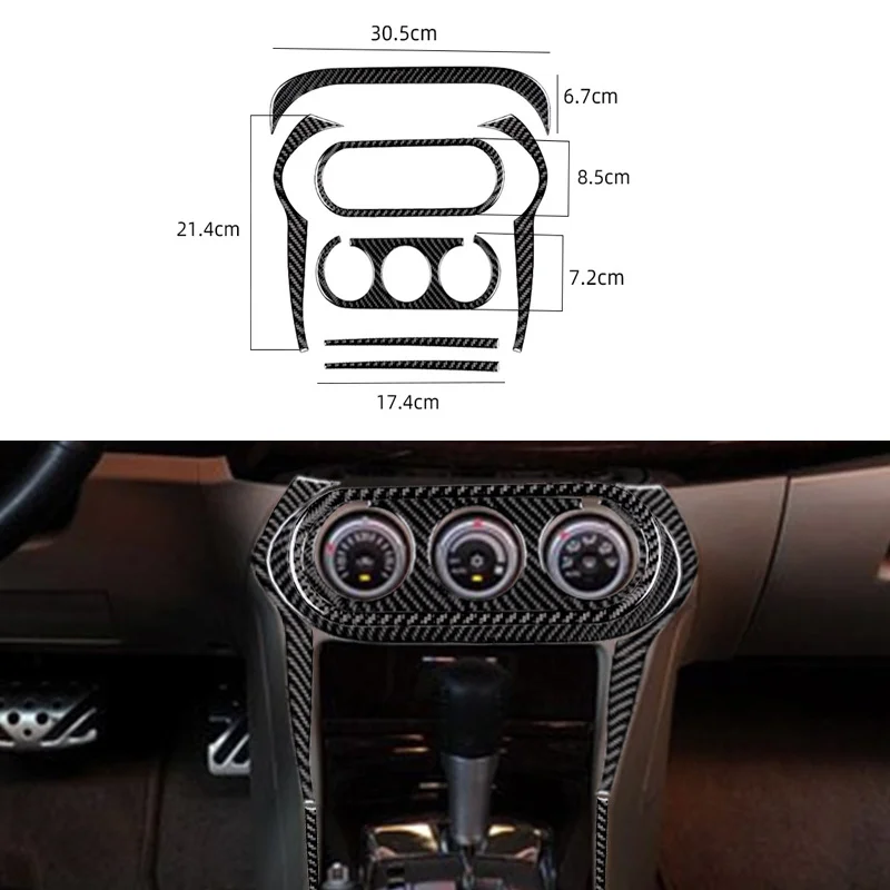 Carbon Fiber Car Air Conditioner Multimedia Sticker Decal Interior Trim Cover for Mitsubishi Lancer EVO 2008-2015 Accessories
Carbon Fiber Car Air Conditioner Multimedia Sticker Decal Interior Trim Cover for Mitsubishi Lancer EVO 2008-2015 Accessories
