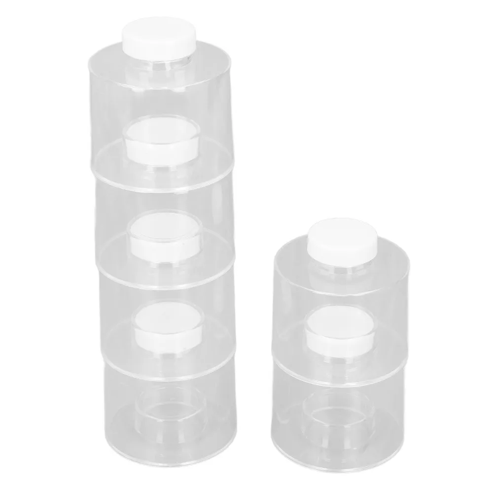 6 PCS Plastic Spice Jars with Separate Covers Transparent Seasoning Containers Portable Round Seasoning Box Camping Picnic
6 PCS Plastic Spice Jars with Separate Covers Transparent Seasoning Containers Portable Round Seasoning Box Camping Picnic