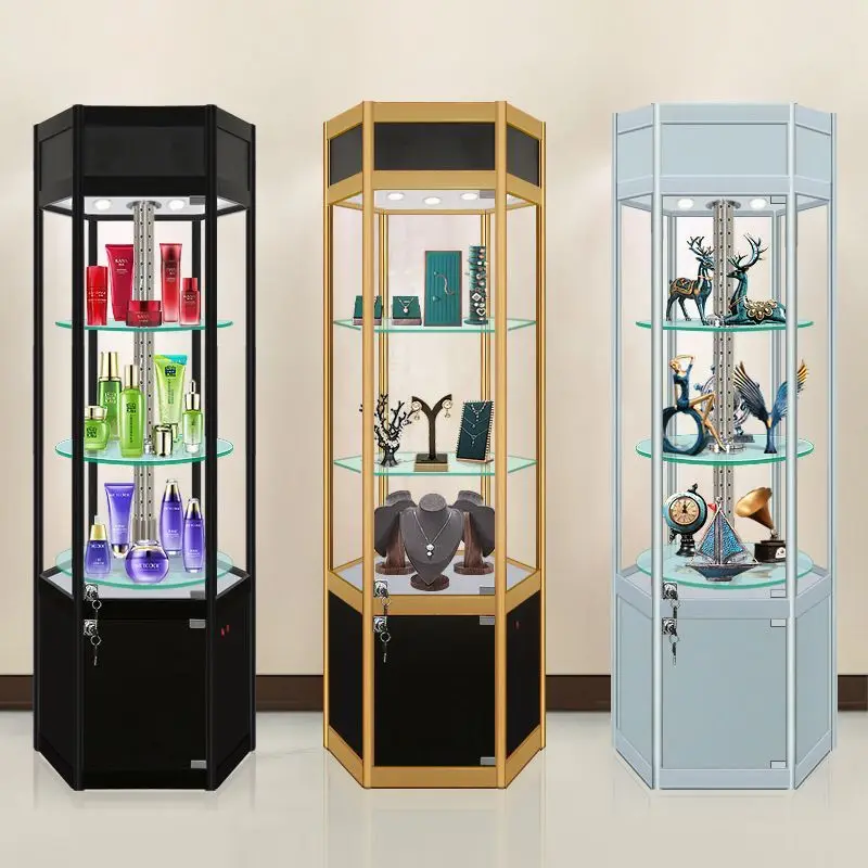 Custom.Live Broadcast Rotating Cabinet Round Display Cabinet Glass Side Cabinet Display Stand Jewelry Product Display Cabi
Custom.Live Broadcast Rotating Cabinet Round Display Cabinet Glass Side Cabinet Display Stand Jewelry Product Display Cabi