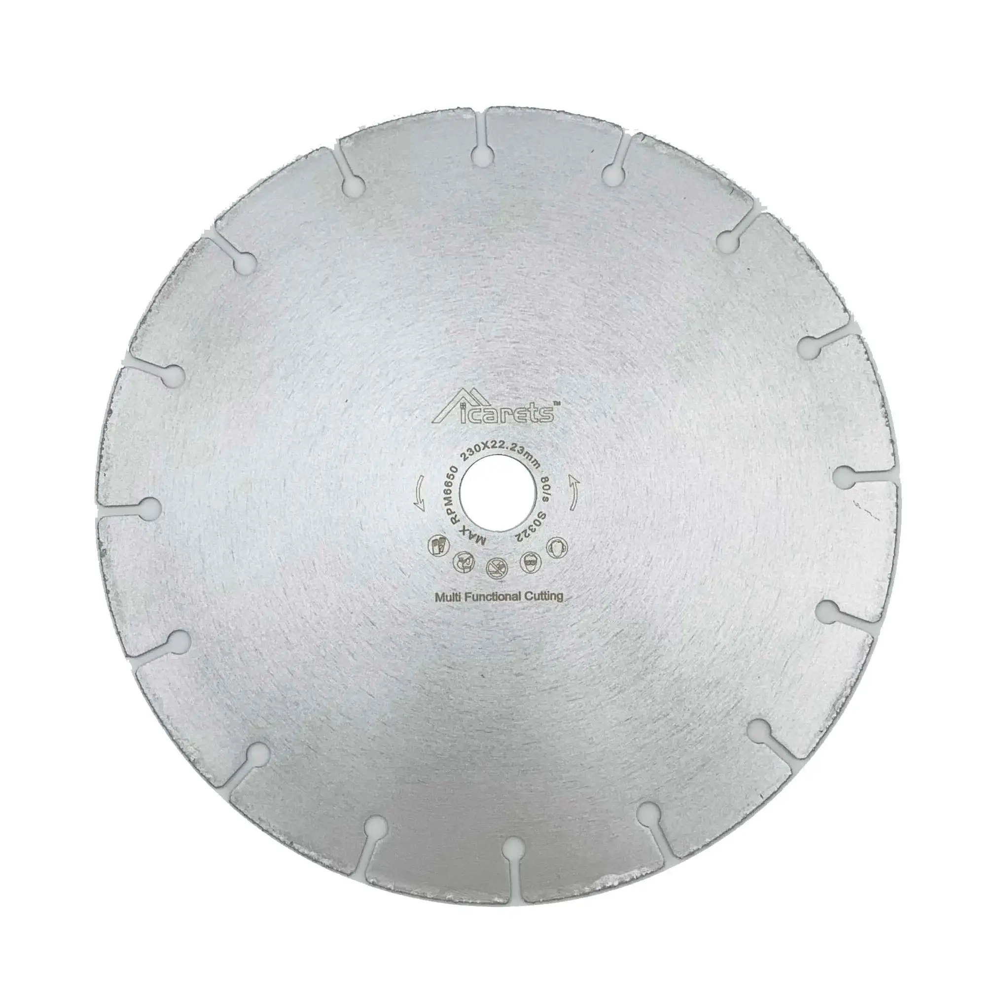 ICARETS 230MM MultiTool Diamond Cutting Disc For Wood Steel Circle Saw Blade For For Angle Grinder Cordless Power Tool
ICARETS 230MM MultiTool Diamond Cutting Disc For Wood Steel Circle Saw Blade For For Angle Grinder Cordless Power Tool