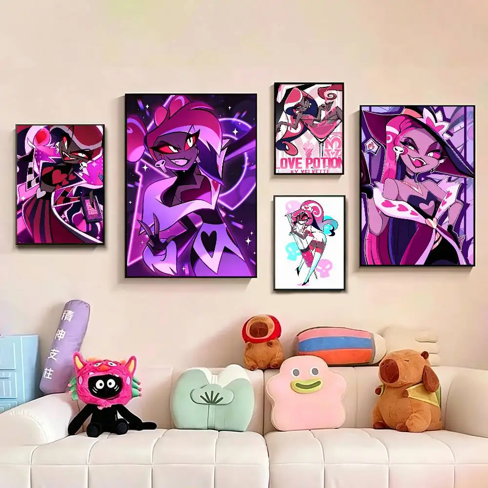 V-Velvette H-Hazbin H-Hotel Poster Perfect Space Sticker Self Adhesive for Office Home Theater Wall Art Decor Fancy Gift
V-Velvette H-Hazbin H-Hotel Poster Perfect Space Sticker Self Adhesive for Office Home Theater Wall Art Decor Fancy Gift