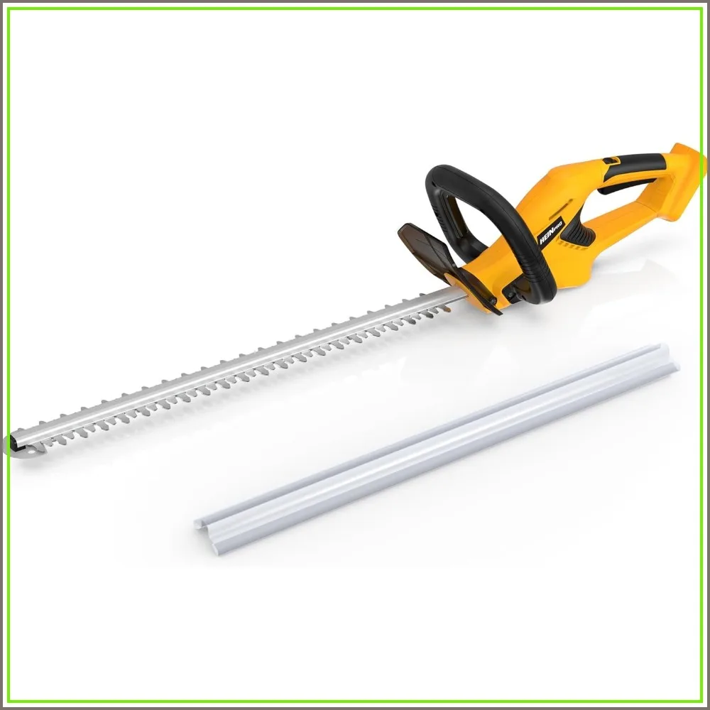 22-Inch Cordless Hedge Trimmer Compatible with DEWALT 20V MAX Battery, Electric Bush Trimmer for Garden, Battery Powered (Tool Only)
22-Inch Cordless Hedge Trimmer Compatible with DEWALT 20V MAX Battery, Electric Bush Trimmer for Garden, Battery Powered (Tool Only)