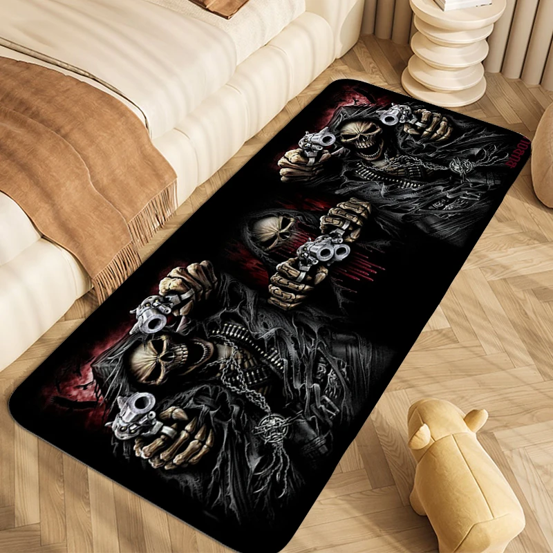 Skull Art Veranda Floor Mat Carpets for Living Room Custom Bathroom Living Room Rug Doormat Entrance Door Useful Things for Home
Skull Art Veranda Floor Mat Carpets for Living Room Custom Bathroom Living Room Rug Doormat Entrance Door Useful Things for Home