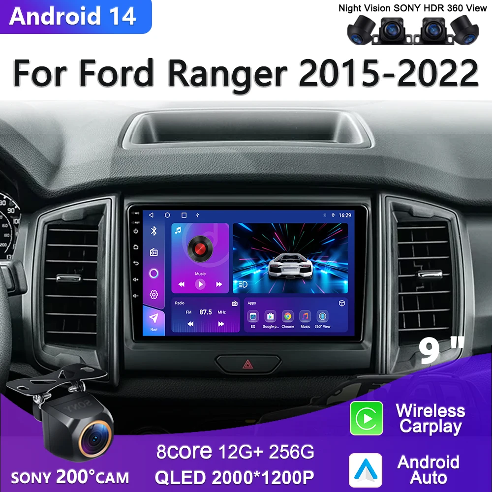 2K Incell Screen Android 14 Car Radio For Ford Ranger 2015 - 2022 Stereo Multimedia Player GPS Navigation 5G No 2din DVD Screen
2K Incell Screen Android 14 Car Radio For Ford Ranger 2015 - 2022 Stereo Multimedia Player GPS Navigation 5G No 2din DVD Screen