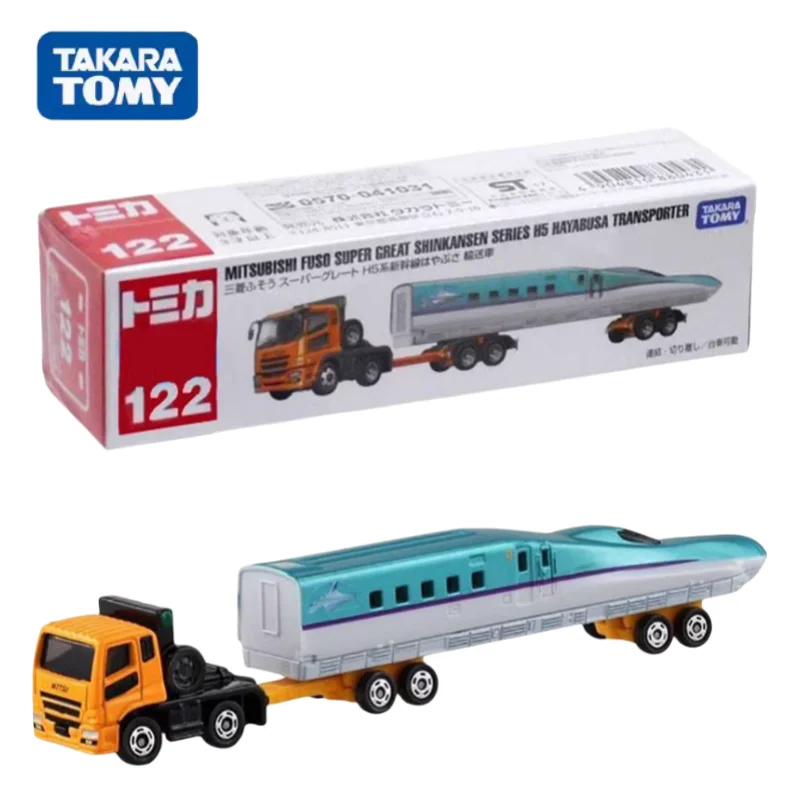 Модель грузовика из сплава TAKARA TOMY 122 серии H5 Mitsubishi Shinkansen, подарок для детей от 2 до 4 лет.
Модель грузовика из сплава TAKARA TOMY 122 серии H5 Mitsubishi Shinkansen, подарок для детей от 2 до 4 лет.