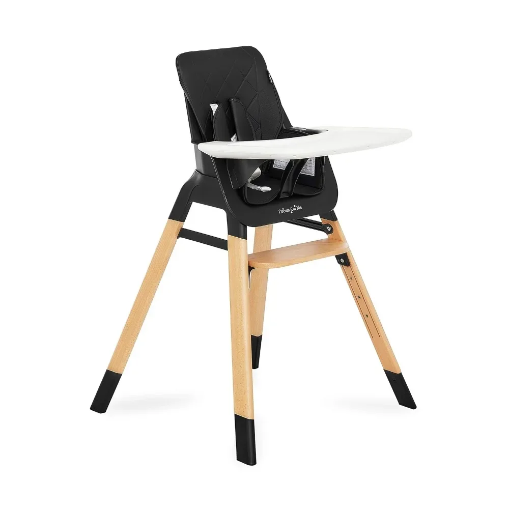 Nibble Wooden Compact High Chair in Black | Light Weight | Portable |Removable seat Cover I Adjustable Tray I Baby and Toddler
Nibble Wooden Compact High Chair in Black | Light Weight | Portable |Removable seat Cover I Adjustable Tray I Baby and Toddler