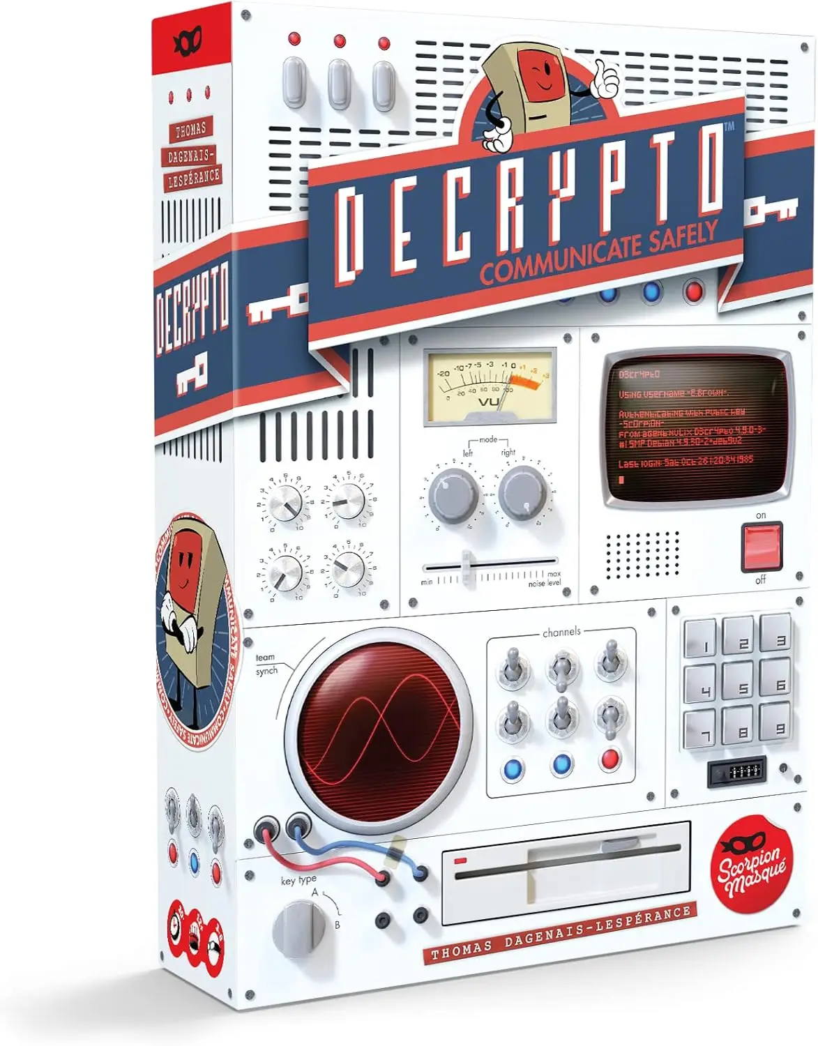 Decrypto: Top-Rated Deduction Party Game for Teens & Adults, Ages 12+, 3-8 Players, 15-30 Min
Decrypto: Top-Rated Deduction Party Game for Teens & Adults, Ages 12+, 3-8 Players, 15-30 Min